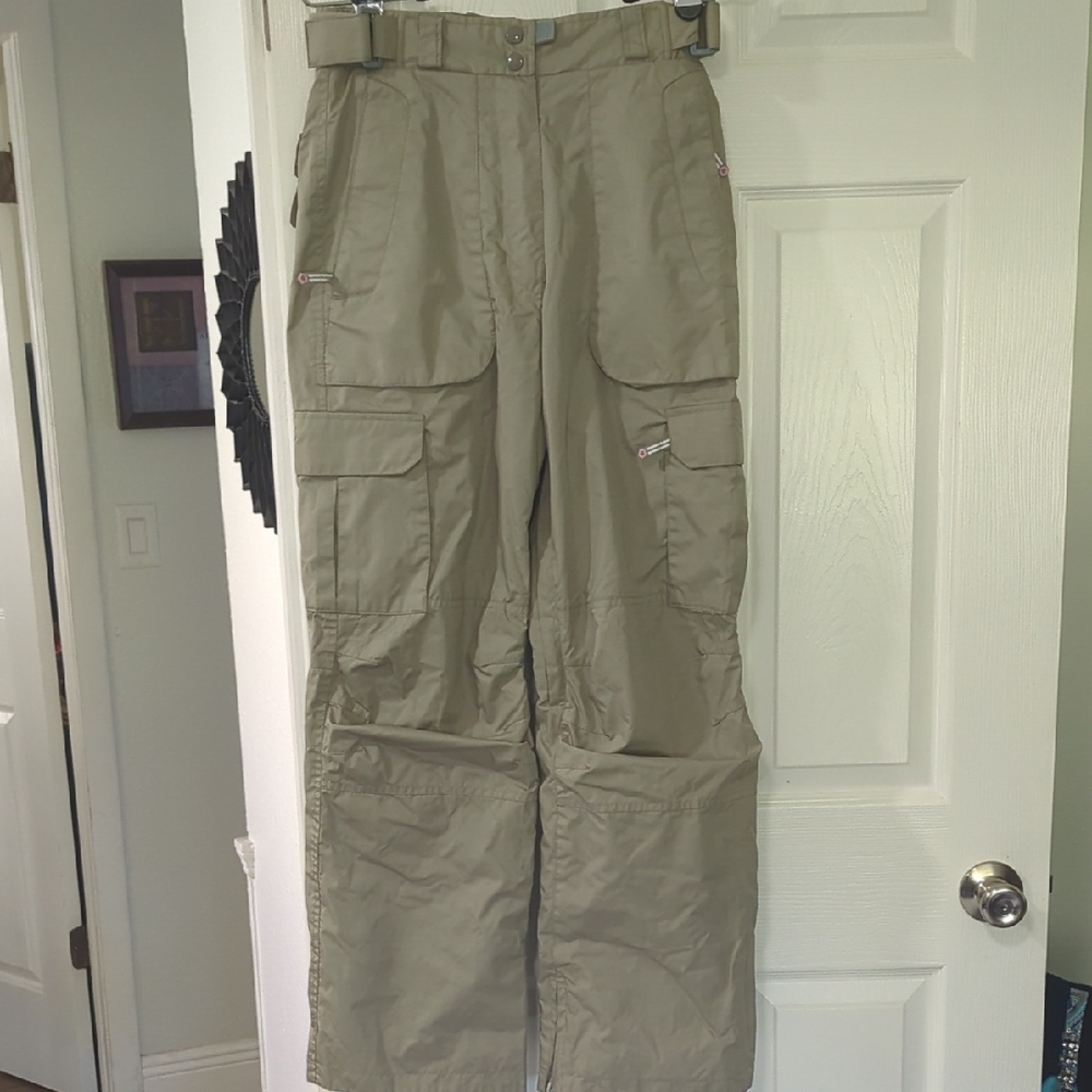 EUC Avalanche Women's Medium Adjustable Waist Gray Snow Pants